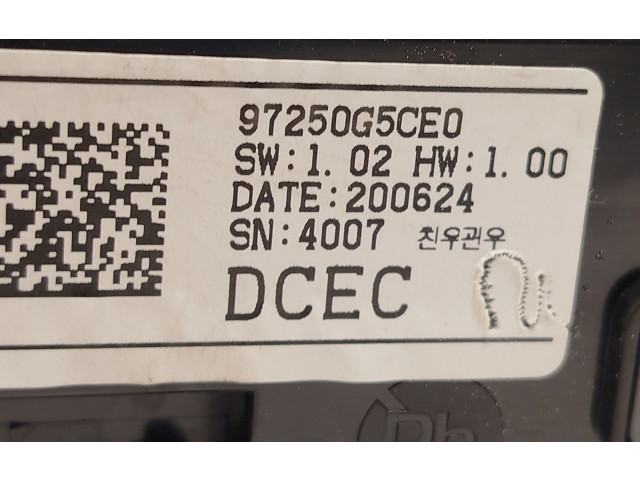 Блок управления климат-контролем 97250G5CE0, 97250G5CE0CA   KIA Niro