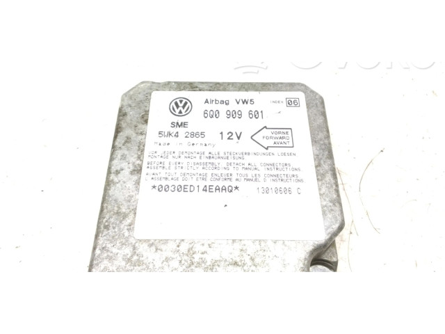 Блок подушек безопасности 5WK42865, 6Q0909601   Skoda Fabia Mk1 (6Y)