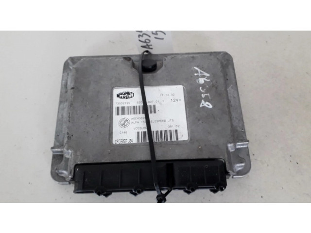 Блок управления двигателя 73502720, 62000.027.01F Alfa Romeo 156