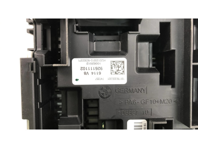 Pojistková skříňka 926111102 BMW 1 F20 F21 2012