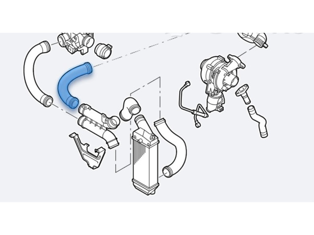 Turbodmychadlo Турбина 0382EC Citroen Berlingo