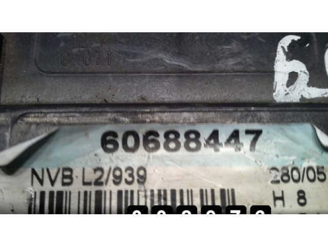 Блок управления двигателя 60688447   Alfa Romeo 159