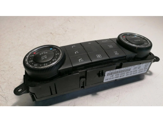 Блок управления климат-контролем A2518206389   Mercedes-Benz GL X164