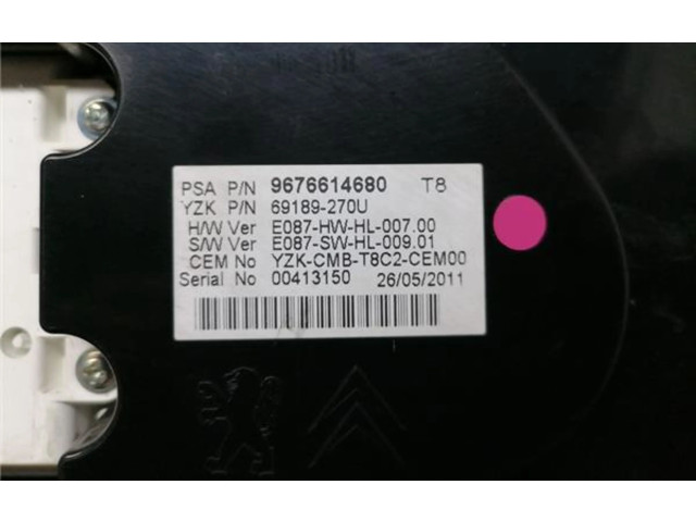 Панель приборов 9676614680, 9674982480   Peugeot 5008       