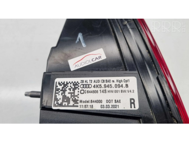 Задний фонарь правый 4K5945094B Audi A6 S6 C8 4K 2018- года