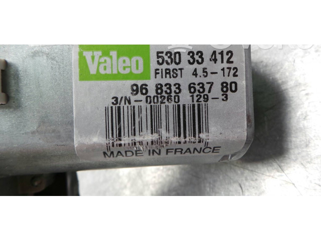 Моторчик заднего дворника 53033412, 9683363780    Citroen Berlingo