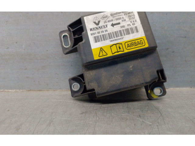Блок подушек безопасности 8201002829, 28404802003 Dacia Sandero