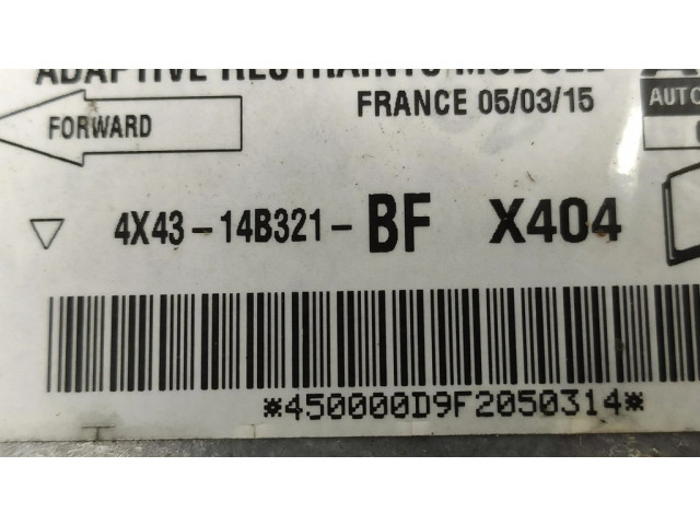 Блок подушек безопасности 4X4314B321 Renault Scenic I