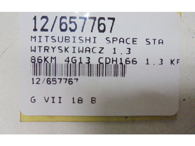 Vstřikovač CDH166, CDH166 Mitsubishi Space Star 4