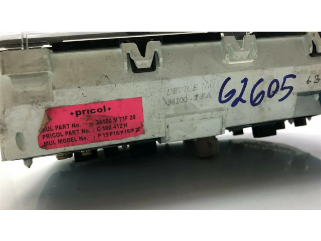 Панель приборов 34100M71F20, G2605 Suzuki Alto