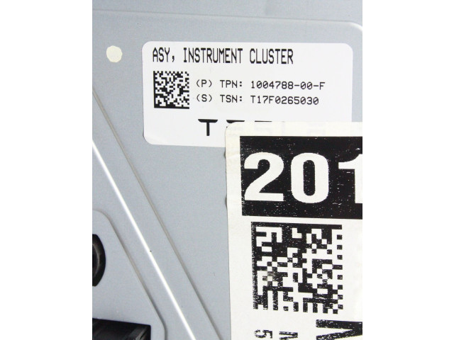 Панель приборов 100478800F   Tesla Model S       