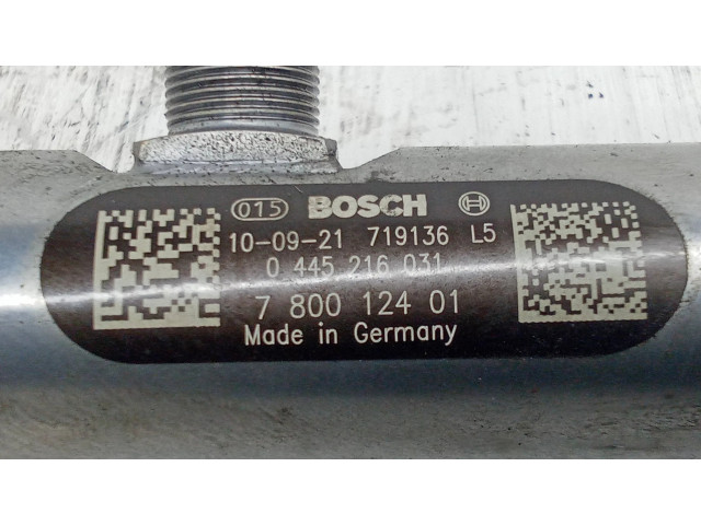 Vstřikovací lišta 780012401, 0445216031 BMW 5 F10 F11 pro naftový motor 3.0 1476