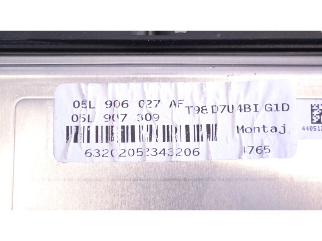 Блок управления двигателя 05L907309, 05L906027AF   Audi Q5 SQ5