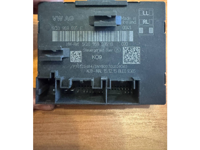 Блок управления 5Q0959595E, P10125484   Audi Q2 -