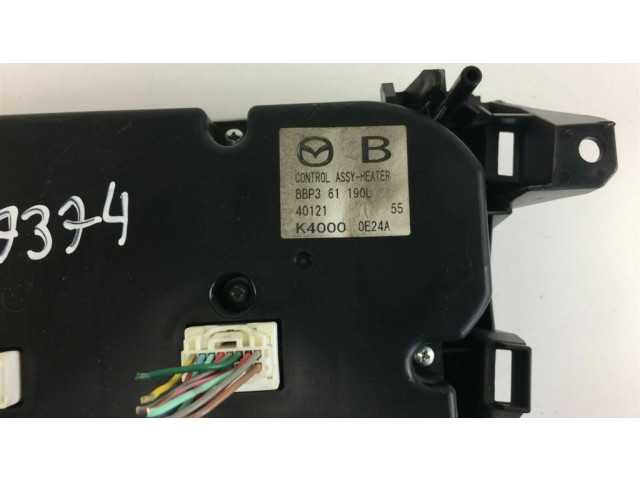 Блок управления климат-контролем BBP361190L, A374 Mazda 3 II