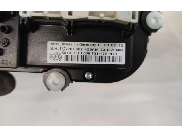 Блок управления климат-контролем 7N0907426AM Volkswagen Golf Plus