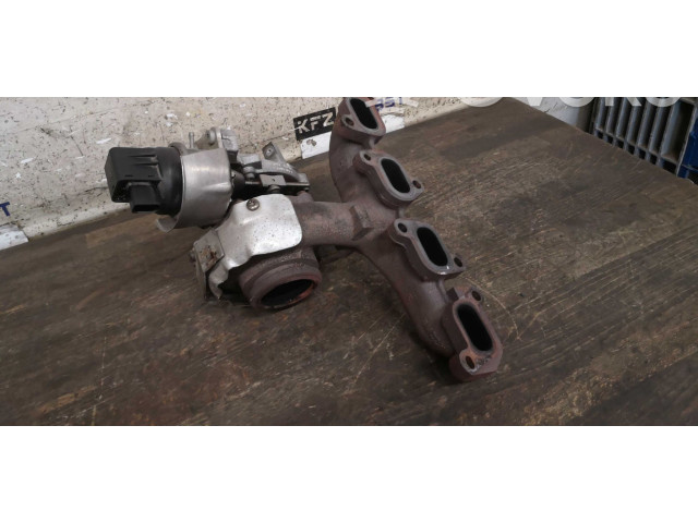 Турбина Skoda Fabia Mk2 (5J) 03L253056D, 03L253056D для двигателя CAYB