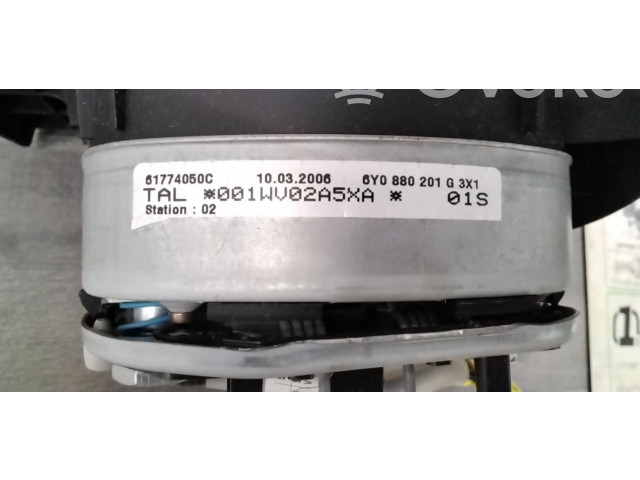 Надувная подушка для пассажира 6Y0880201K, 6Y0880201G Skoda Fabia Mk1 (6Y) 1999 - 2007 года