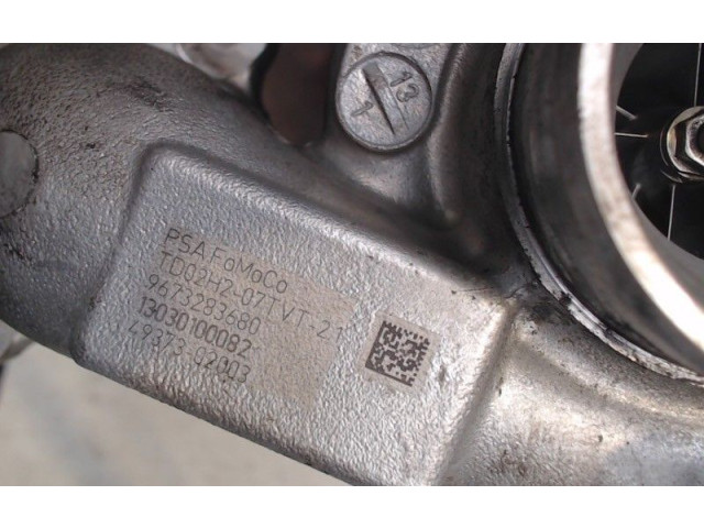 Turbodmychadlo Турбина 9673283680, 9673283680 Citroen Berlingo DV6DTED(9HF)