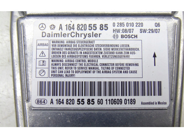 Блок подушек безопасности 1648205585   Mercedes-Benz ML W164