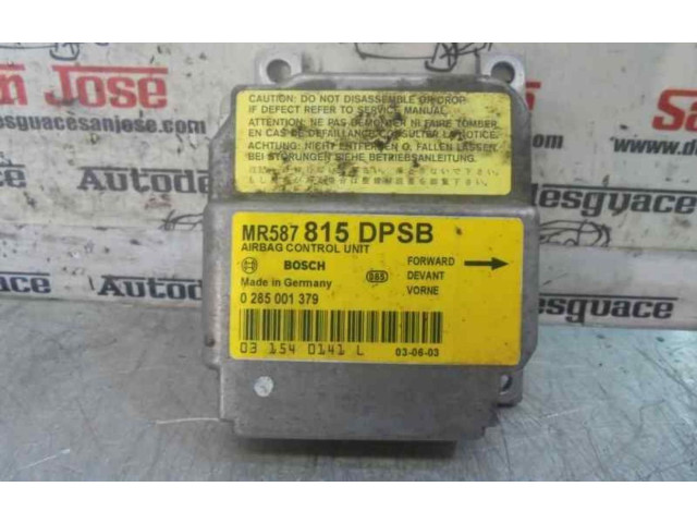 Блок подушек безопасности MR587815DPSB   Mitsubishi Space Star
