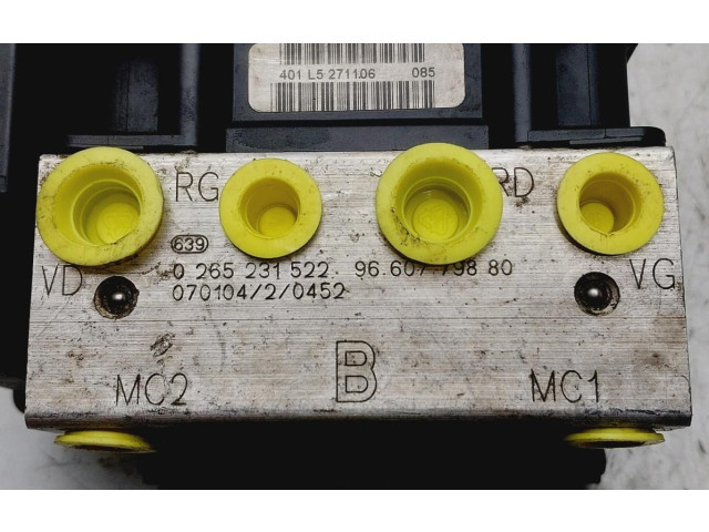 Jednotka ABS 9660779880   Citroen Berlingo 2007