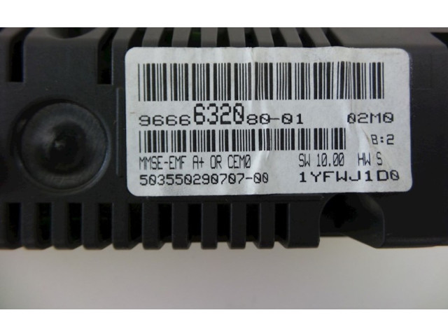 Дисплей    9666632080, 9666632080   Peugeot 207