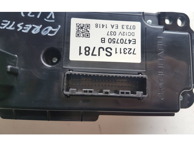 Блок управления климат-контролем 72311SJ781 Subaru Forester SK