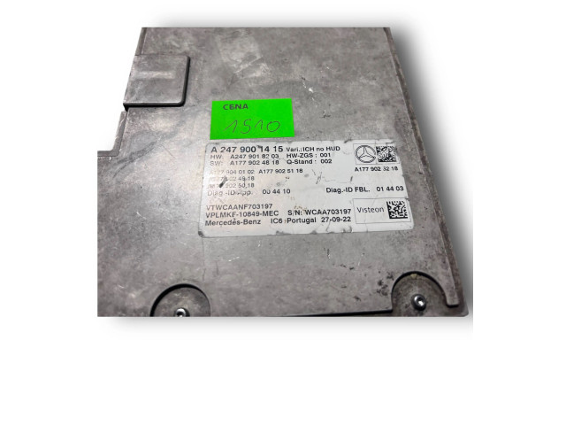 Блок комфорта NR1510, A2479001415 Mercedes-Benz GLB x247