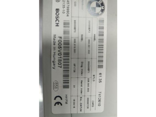 Блок управления 61357412610, 61357412610   BMW 4 F36 Gran coupe