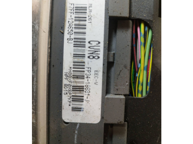 Блок управления двигателя F7FF12A650BJ, FP3418881J Mazda 626