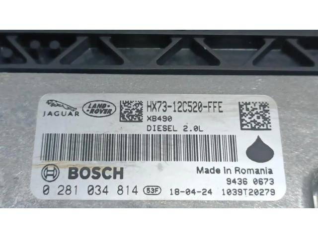 Řídící jednotka HX7312C520FEE, CENTRALITAMOTORUCE   Land Rover Discovery 2018