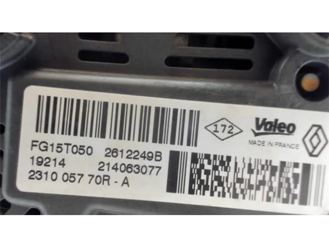 Генератор 231005770R, 2612249B Dacia Duster II