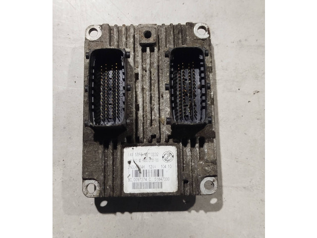 Блок управления двигателя 51847330   Fiat Punto (199)