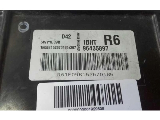 Блок управления двигателем Блок управления 96435897   Chevrolet Rezzo