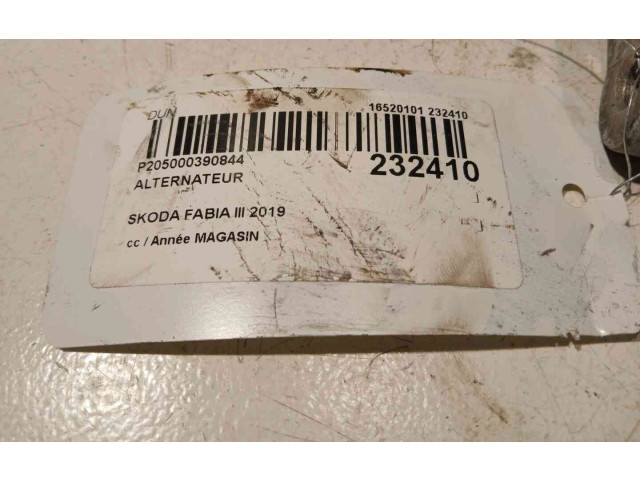 Генератор 4C903023J   Skoda Fabia Mk3 (NJ)      