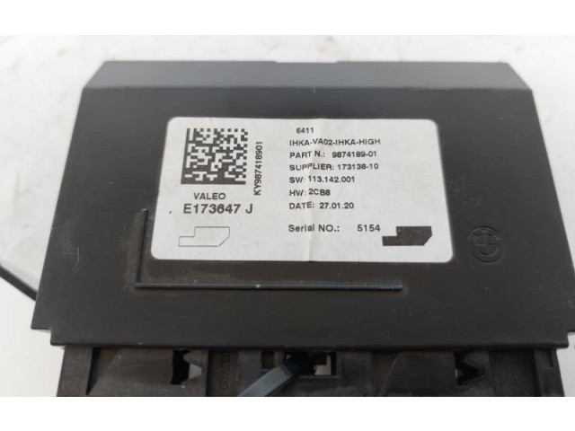 Блок управления двигателя 9874189, 9874189 Mini Cooper Countryman F60