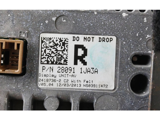 Дисплей    280911JA3A, 2418736   Infiniti JX35 L50