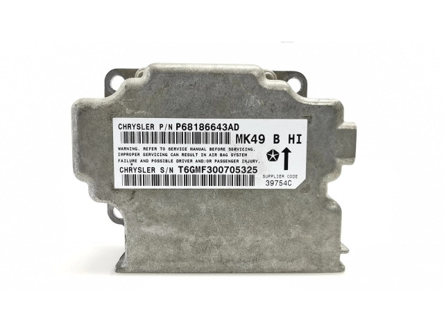 Блок подушек безопасности P68186643AD, T6GMF300705325 Jeep Compass
