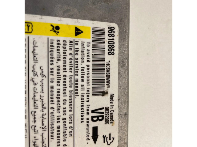 Блок подушек безопасности 96810868, 08292006   Chevrolet Captiva