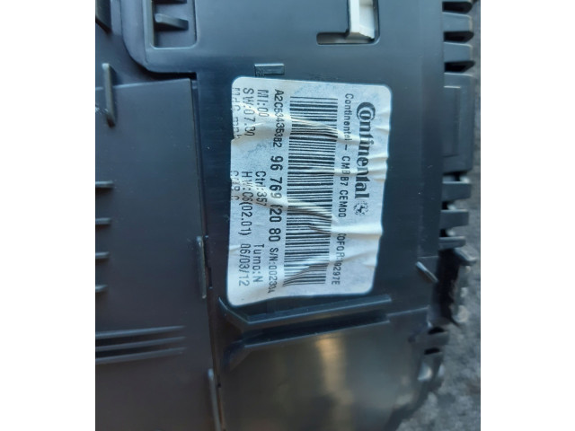 Панель приборов 9676962080 Citroen DS4