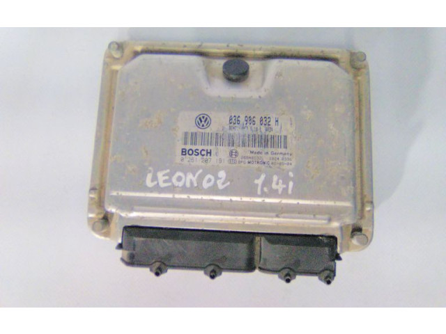 Блок управления двигателя 0261207191   Seat Ibiza III (6L)