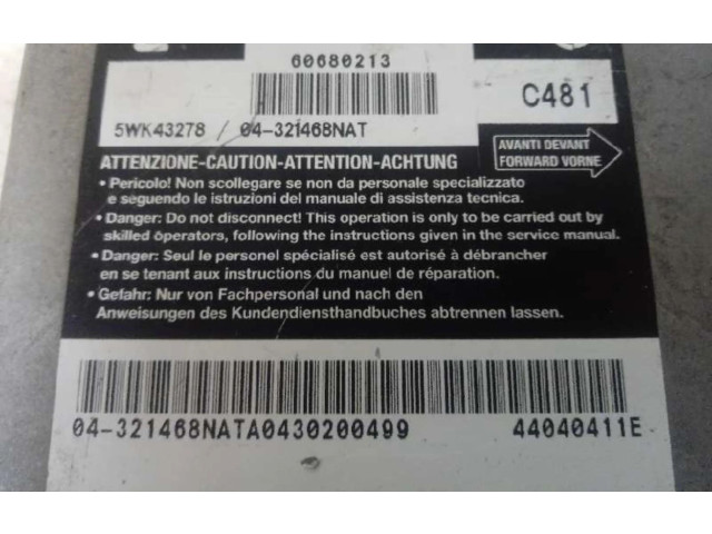 Блок подушек безопасности 60680213, CENTRALITAAIRBAG Alfa Romeo 166