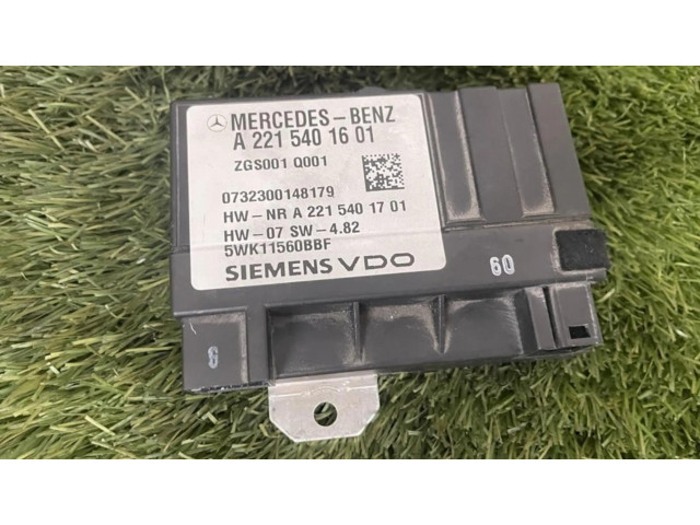 Řídící jednotka A2215401601, MODULOELECTRONICO Mercedes-Benz C W204 2009