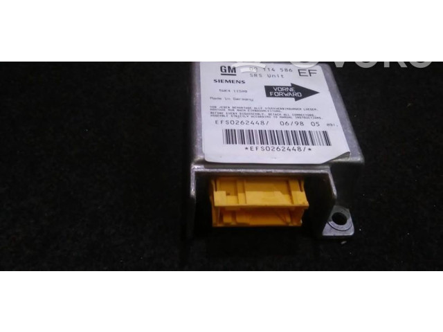 Блок подушек безопасности 09114586, efs0262448   Opel Tigra A