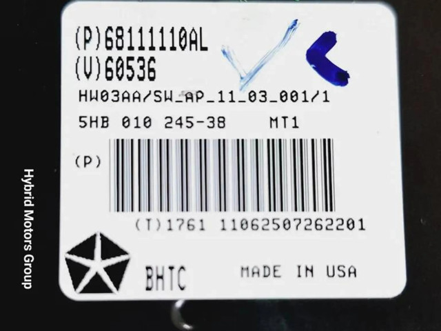 Блок управления климат-контролем 68111110AL, 5HB01024538 Jeep Grand Cherokee