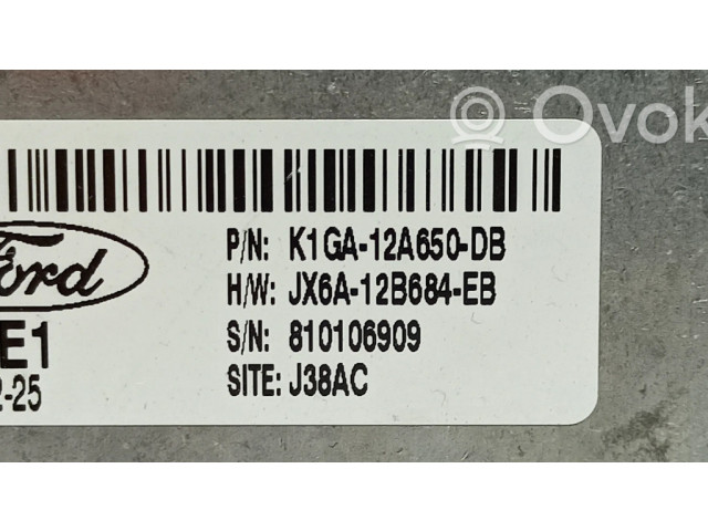 Блок управления двигателем Блок управления K1GA-12A650-DB, 2279613   Ford Focus