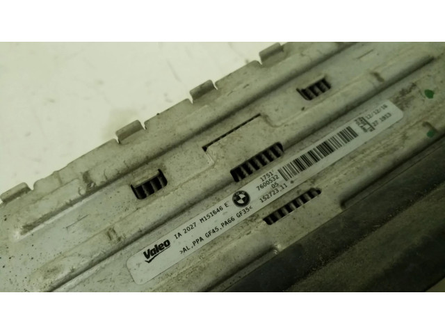 Интеркулер 7600532 BMW 1 F20 F21