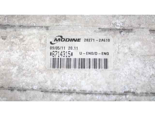 Интеркулер 282702A610, 282712A610 KIA Ceed