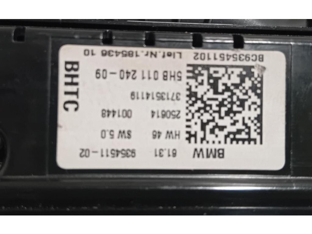 Блок управления климат-контролем 61319354511, 61319354511 Mini One Cooper Coupe R56